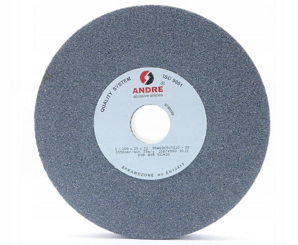 Andre Ściernica Płaska 200Mm X 25Mm X 32Mm 95A60K5Vte10-35 Szara "Typ 1"