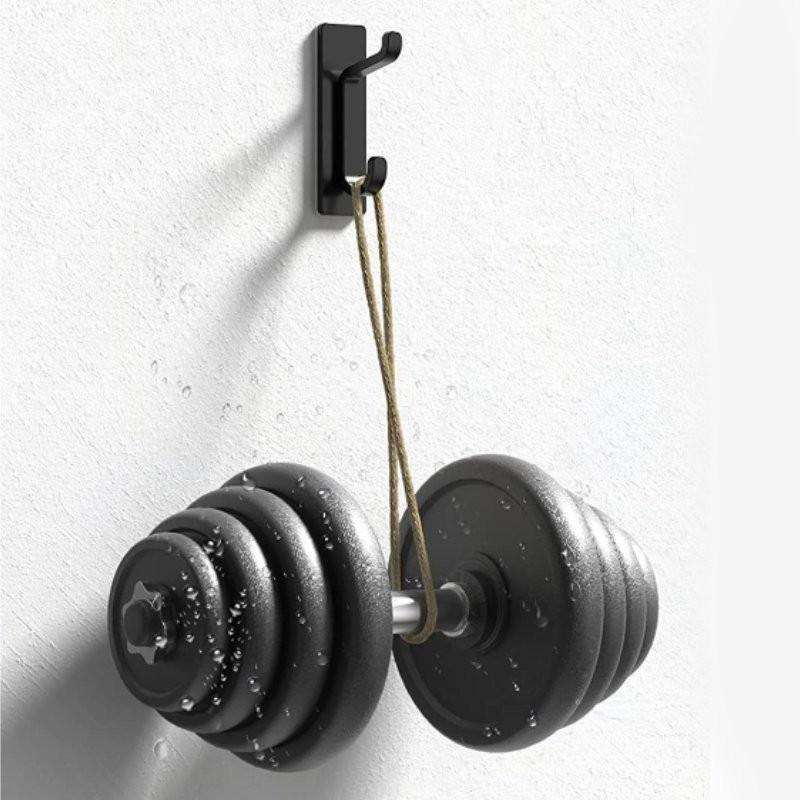 Stainless Sticky Steel Hook Household Kitchen Bathroom Hanging Towel Clothes