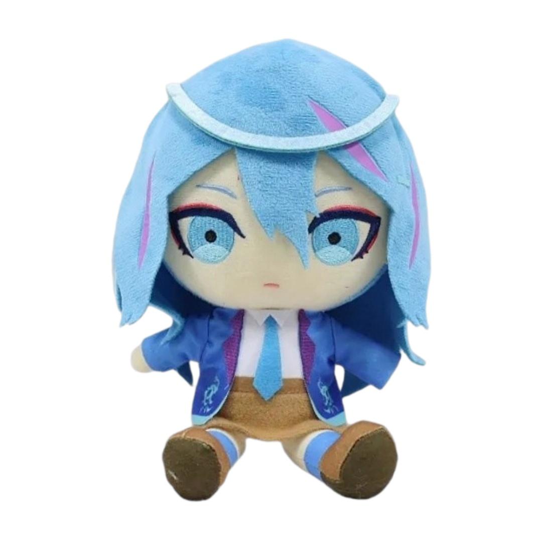 Kawaii Ado Rebellion Pluche Speelgoed Rebellion-Chan Blauw Meisje Zacht Knuffeldier Pop Anime Verzamelaar Verjaardagscadeau Voor Fans 15cm
