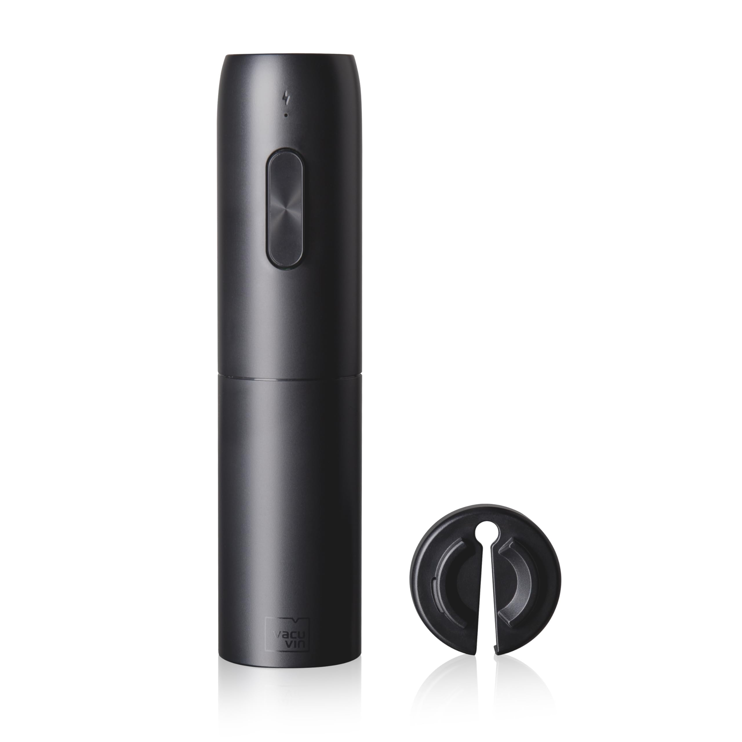 Vacu Vin Electric Wine Opener Detachable Foil Cutter Vacu Vin Corkscrew Sommelier Knife Gift Professional Use [Authorized Import] (USB Rechargeable)
