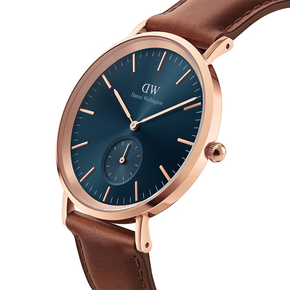 Danielwellingteon Classic Multi-Eye St Mawes Arctic 2-Color Blue Dial Men'S Fashion Watch