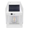 Solar Tungsten Wall Light Outdoor Sensor Interaction Lamp Exterior Lighting Fixtures Wall Mount IP65 Waterproof