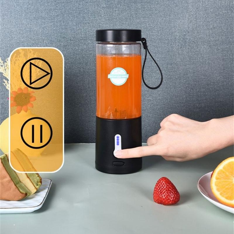 Cestovní mini přenosný elektrický odšťavňovač s odšťavňovačem citronu na ovocnou šťávu Smoothie