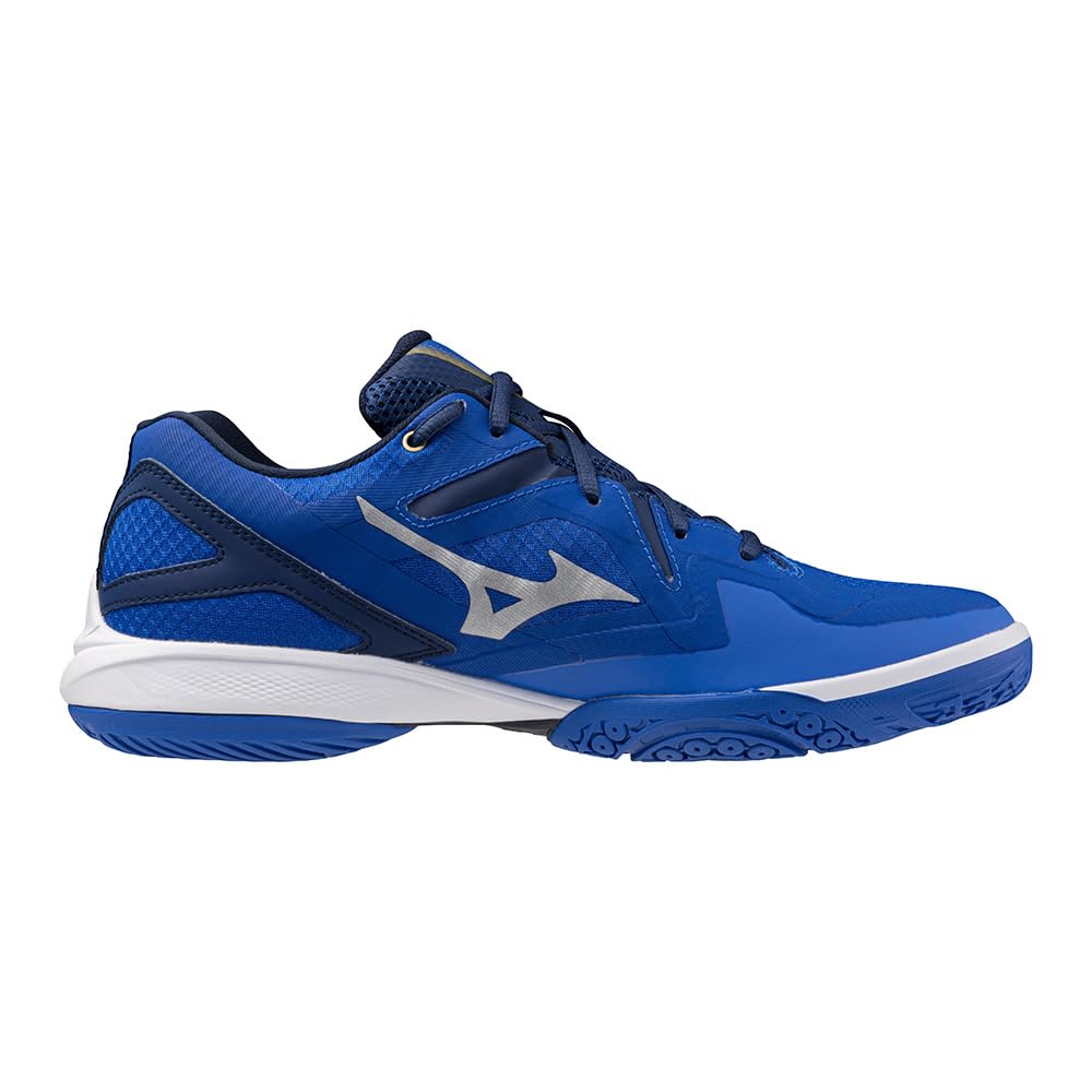 Badminton Shoes Wave Claw 3 Club Activities Gymnasium Lightweight Cushioning Blue x White x Navy cm 2E [Mizuno] 26.5