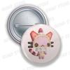 Spille Rotonde Cartoon Y2k Toro Inoue per Accessori Gioielli Decorazioni Borse Gatto Ha4to Kawaii Spille a Bottone Regali per Fan Amici