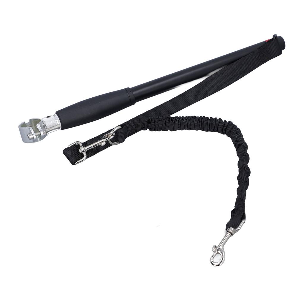 Bike Dog Leash Easy Installation Enhanced Control Flexible Bike Dog Safety Leash for Outdoor Exercis