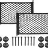 2 Layer Small Cargo Net, Cargo Storage  2 Layer S-11.8 X 9.8Inch(30 X25cm)