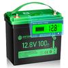 Zwei Sätze von 12,8V 100Ah Mini-Lithium-Eisenphosphat-Batterien sind geeignet für Anhängerbetrieb, Angeln, Wohnmobil-Camping, Wohnmobile usw.