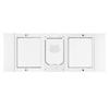 Cat Door for Window, Adjustable To Fit Window Width 889-1016 Mm, 4 Secure Lock Modes, Aluminum Frame, High-Transparency Glass, Magnetic Closure,