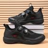 New table tennis shoes rotating buckle badminton shoes men's and women's outdoor sports running shoes tennis training shoes carbon sole