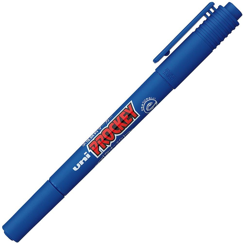 

Mitsubishi Pencil Pen Twin Extra Fine Point Blue 10 Pens Water-Based Pro-Ky PM120T.3 3,