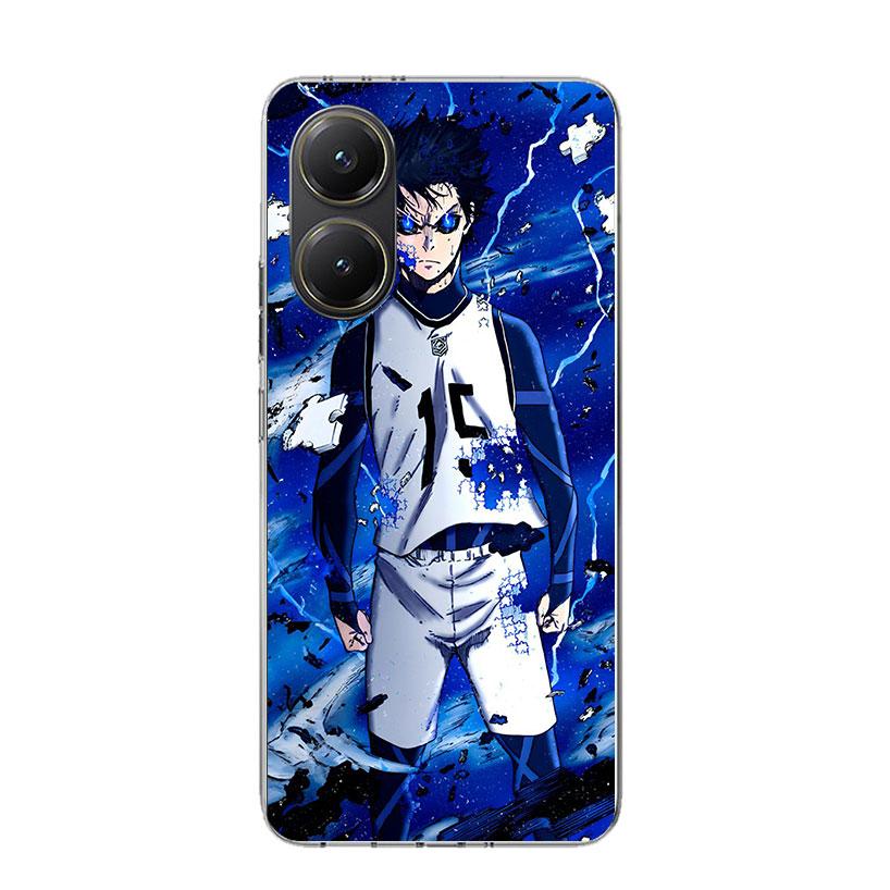 Blue Lock Isagi Yoichi Phone Case For Xiaomi Poco F7 Ultra X7 X6 Pro X5 Redmi 15 15C 13 13C 12 12C 10 10A 10C 9 9A 9C 9T Shell P