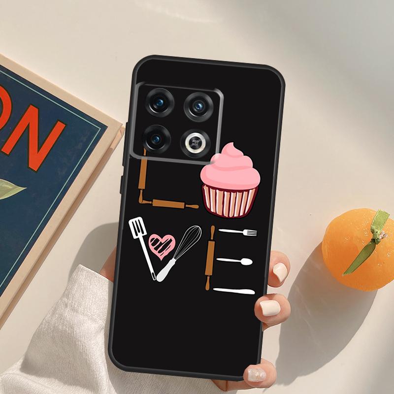 Baking Cook Chef Case For OnePlus 15 13 12 11 13R 12R 10T 8T 13T OnePlus Nord 5 CE 3 2 4 Lite N20 N30 Cover