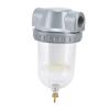 Air Compressor Filter Oil Water Separator with Transparent Cup High Filtering Accuracy 0.63MPaQSL‑25 G1