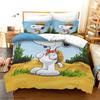 NEW Anime S-Snoopy Bedding Set Cartoon Children Bedroom Quilt Cover Boy Girl Bedclothes Single Double King for Teens Best Gifts