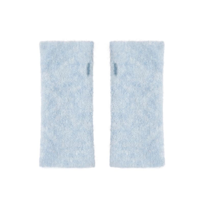FENNEC BOUCLE HAND WARMER - POWDER BLUE