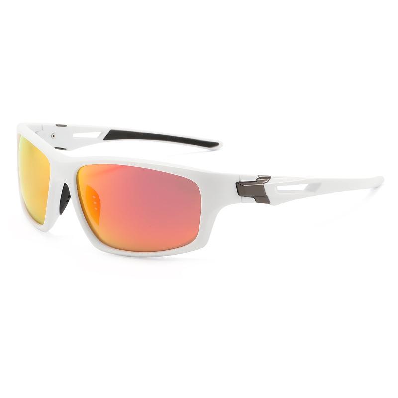 Retro Trend Polarized Sunglasses - Versatile Night Vision Sports Glasses for Men and Women, Perfect for Cycling and Outdoor Activities.