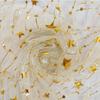 75*300CM Embroidered Table Runner Polyester Material Retro Style Tulle Table Decor Semi-Transparent Gauze Embroidery Design