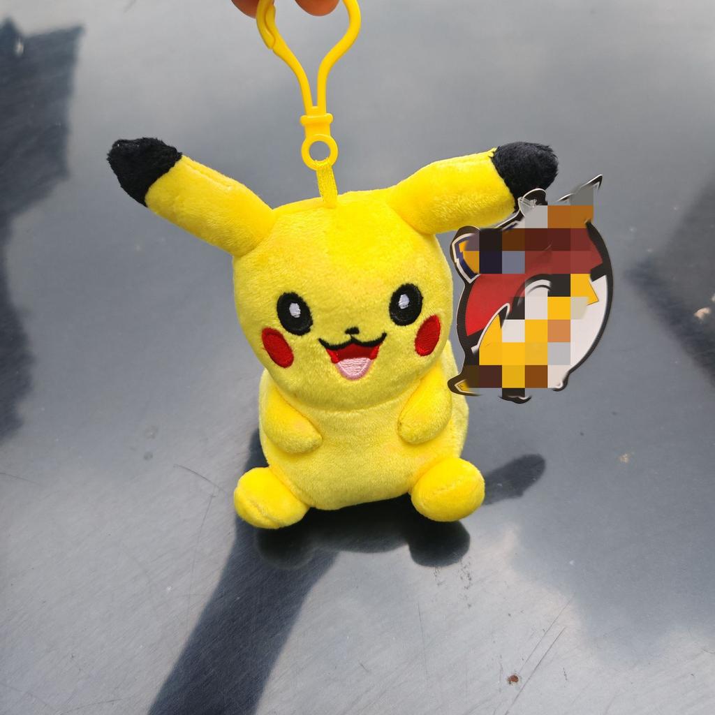 Squirtle Charmander Pikachus Bulbasaur Psyduck Plush Doll 12cm Pendant Stuffed Pendant Keychain Plush Gift Toy