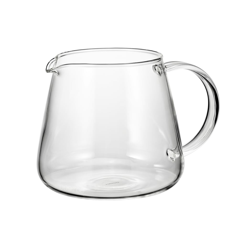 HARIO V60 Barista Server Made in 600, Clear, 600ml, 1-5 cups, Microwaveable, Japan, VBS-60