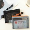 Mesh Makeup Bag Mini Zipper Women Cosmetic Organizer Coin Purse Cute Wallet Small Storage Pouch