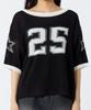 ANDTHEOTHER Oversized Round Neck Short Sleeve Knit Black