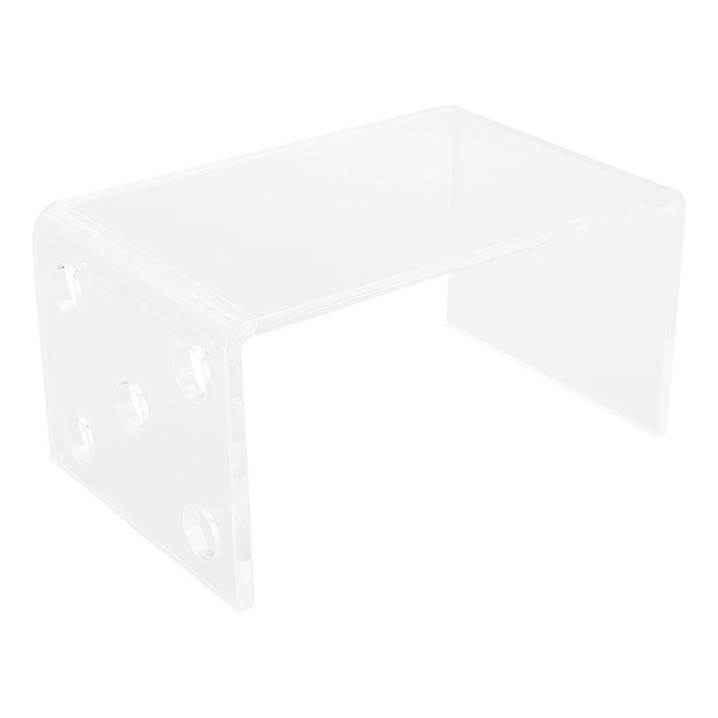 Scissors Holder Rack Acrylic 5 Hole Clear Multifunctional Salon Shear Holder Desktop Organizer