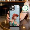 Atress E-Elle F-Fanning Magnetic For Magsafe Wireless Charging Phone Case For iPhone17,16,15,14,13,12,11 Plus,Pro Max