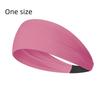 Non-Slip Yoga Fitness Hair Band Pure Color Knitted Yoga Headband New Fitness Hairband  Cycling