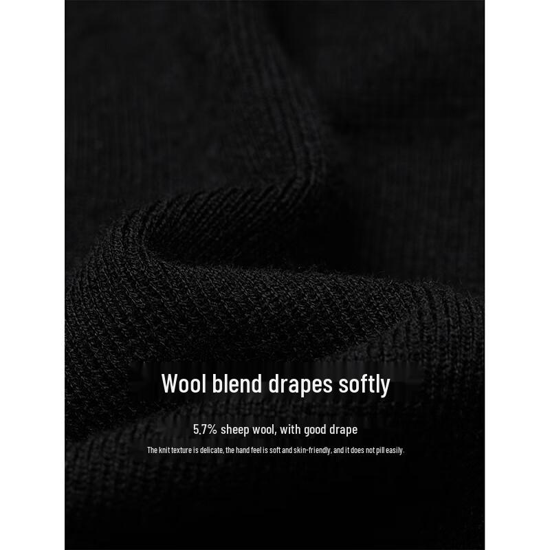 INMAN Women's Wool Blend Turtleneck Slim Fit Knit Top