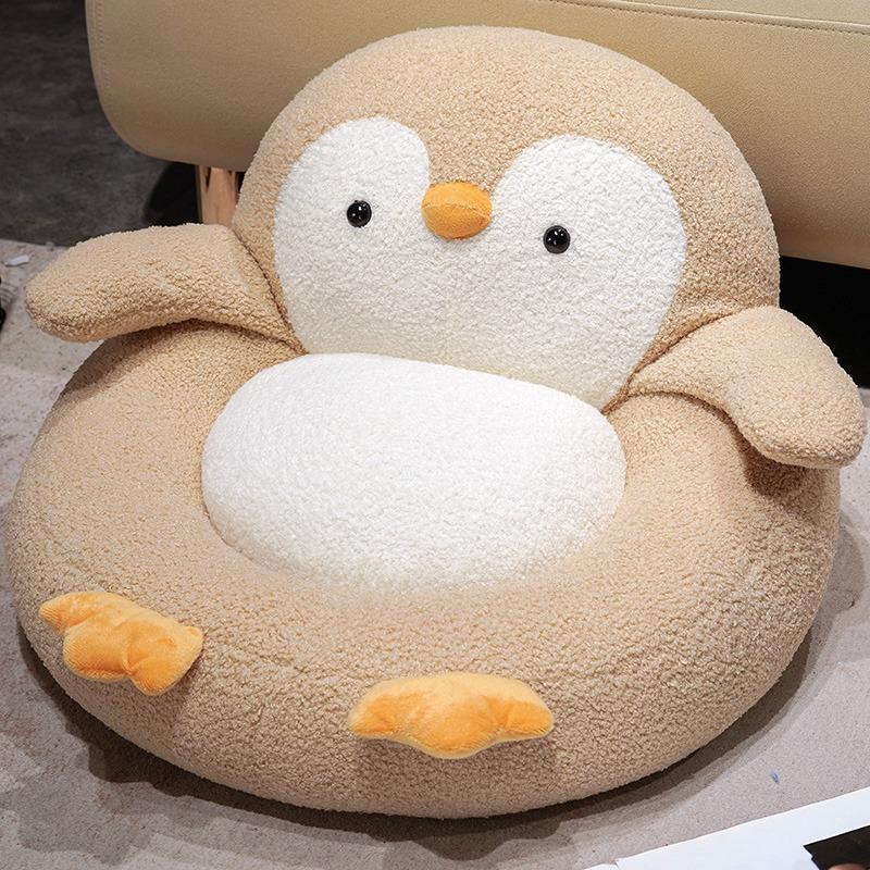

Cartoon Soft Penguin One-Piece Seat Cushion Cushion Girl Office Sedentary Chair Cushion Bedroom Tatami Futon Seat Cushion 45*25cm（1kg）