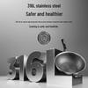 316L Stainless Steel Non-Stick Wok