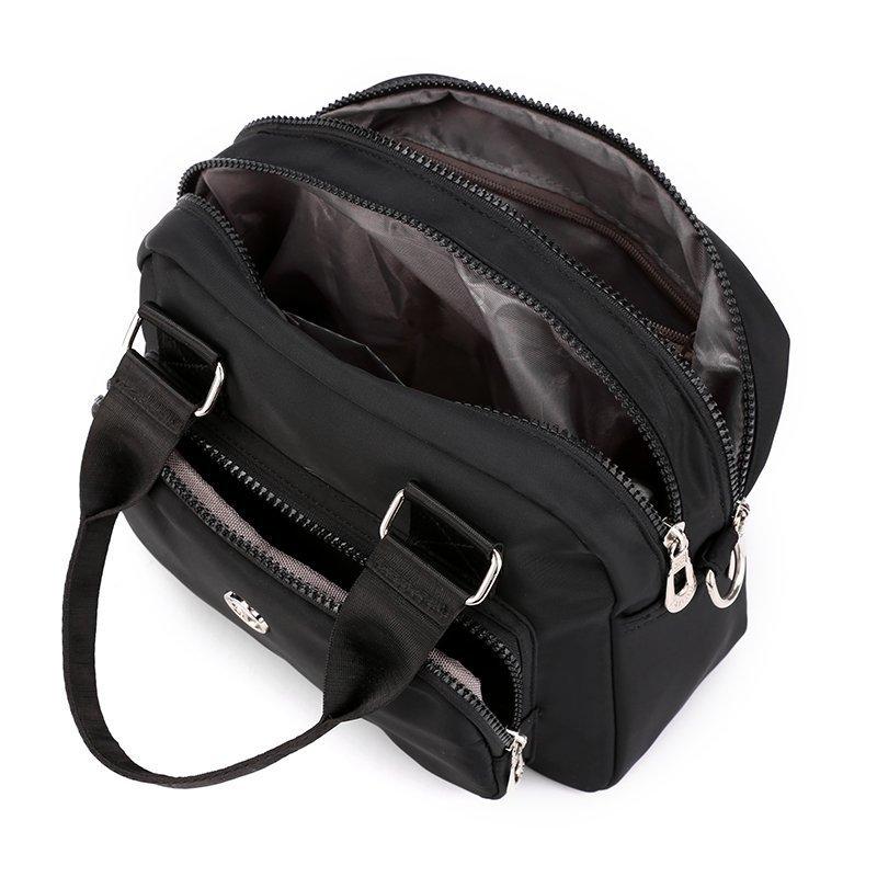 TS JYL Laptop bag,Women Crossbody Bag Ins Style Nylon Waterproof Underarm Small Square