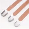 18Pcs Leather Corner Puncher Leathercraft Hole Punching Tool Leather End Punching Tool Carbon Steel Corner Cutter Tool
