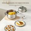 Jingdong Jingzao 304 Stainless Steel Multi-Layer Steamer Pot