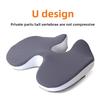 1PCS Memory Foam Seat Cushion - Breathable Polyester Office/Classroom Anti-Slip Pad for Comfort