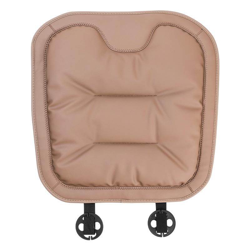 Luxury Nappa Leather Non-Slip Car Seat Cushions for Five-Seater - Thickened Design for Front and Rear Seats