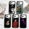 Indie Rock D-Drummer Charlie Heaton Phone Case For iPhone17,16,15,14,13,12,11 Plus,Pro Max Black Border Silver  Plated Cover