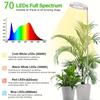 6in Full Spectrum Plant Light 26.5-165cm Height Adjustable Growing Lamp With 3H 9H 12H Timer 10 Dimmable Levels 6 Inch Lampshade