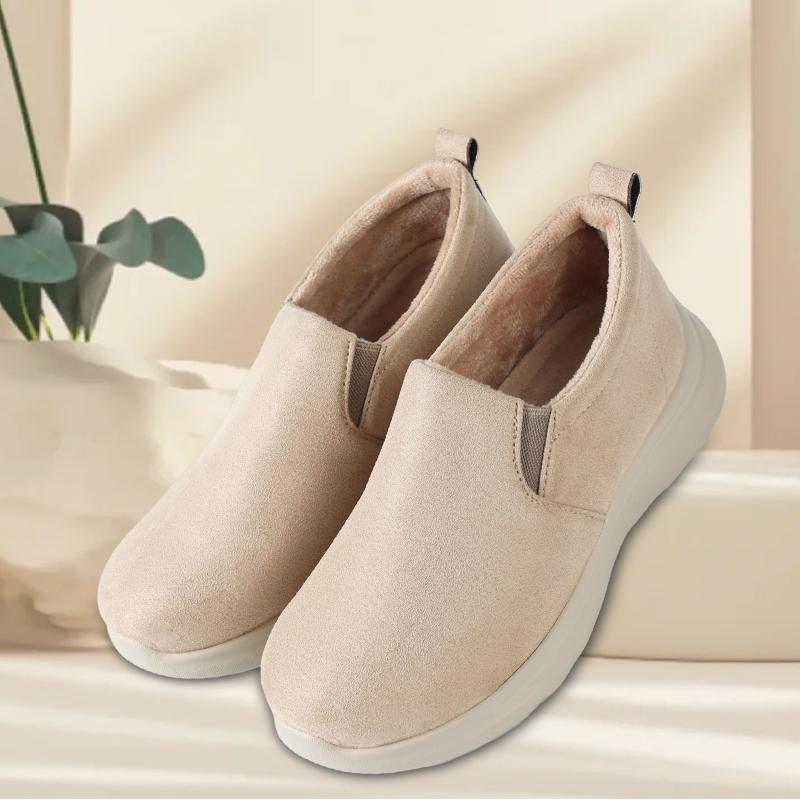 Fashion 2024 Women's Snow Boots Platform Boots Women's Leisure Winter Snow Ankle Boots Women's Anti slip Plush Leather Boots