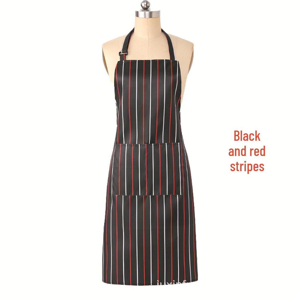 Long Anti-Fouling Chef Apron for Kitchen and Cafe Use