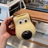 Gromit Cartoon Dog Mug Ceramic Cute Dog Cup Large Capacity Multipurpose Mug for Water Coffee Milk