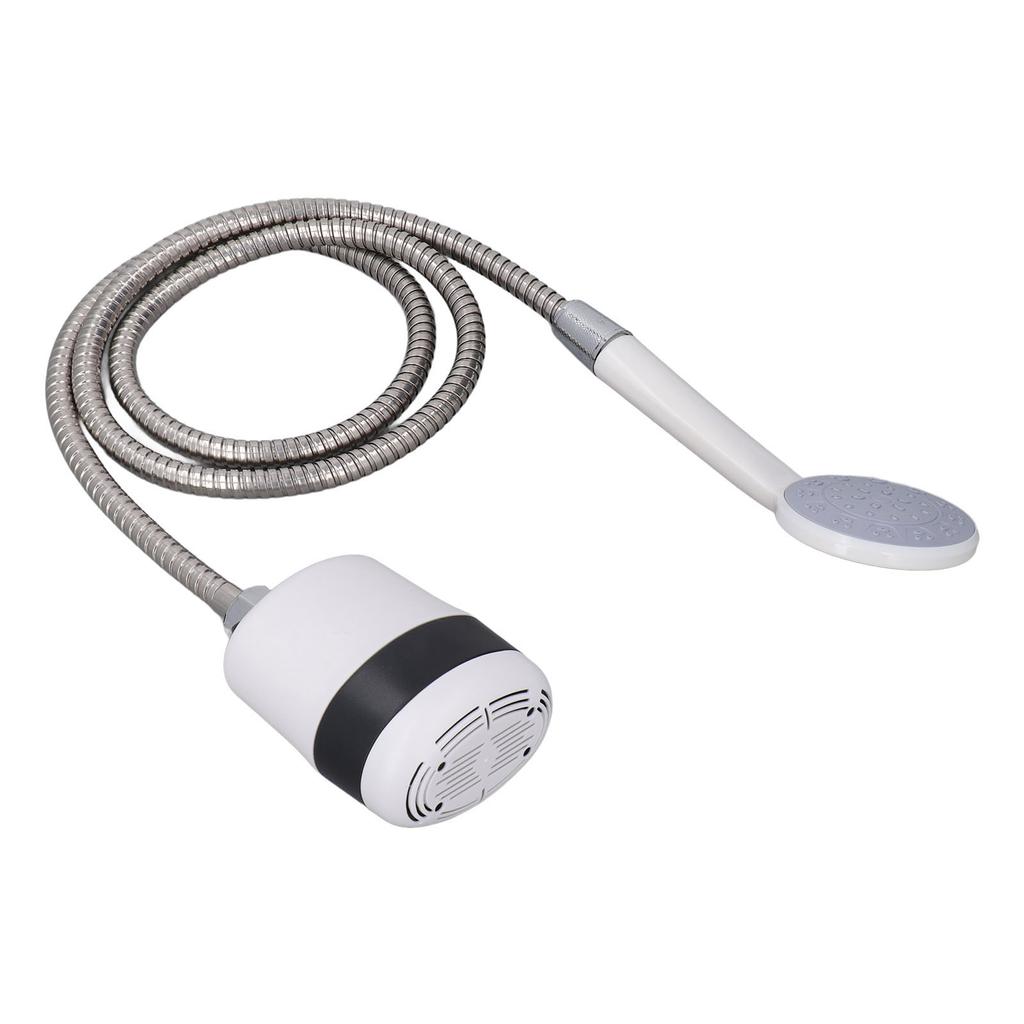Portable Camping Shower USB Rechargeable Compact Handheld Outdoor Electric Shower 2200mah 4.9ft