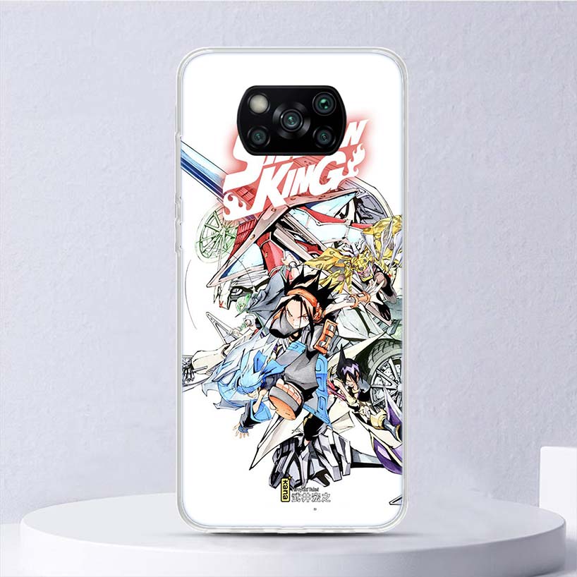Anime Shaman King Soft Case For Xiaomi Poco X7 X6 X5 X4 X3 Nfc F7 Ultra F6 F5 Pro Phone Cover F4 Gt F3 M5S M4 M3 M5 Funda Coque