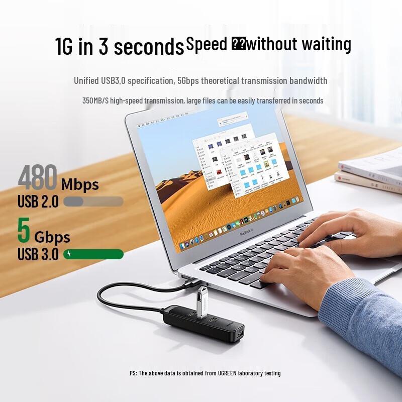 UGREEN CM456 USB 3.0 4-Port Data Hub