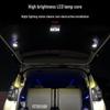 Applicable Lexus LM500 Tailgate Lamp: Special Rear Trunk Add-on In Black, Two-Color Lighting