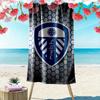 Leeds Poster Strandtuch, Großes Weiches Schnelltrocknendes Handtuch für Strand Camping Schwimmen