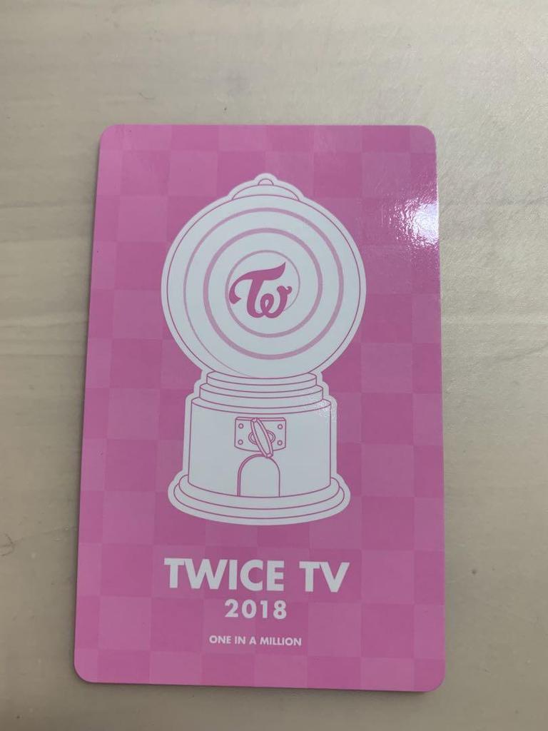 [USED] Twice Jihyo trading card