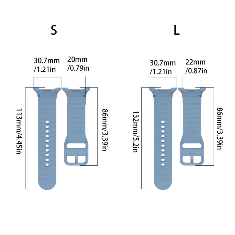 Replacement Watch Bands For Watch 8 40mm/44mm WomenMan Girls Soft Silicone Wristbands Replacement Straps