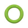 HAPPY SUGAR Dog Toy Hoop Ring Frisbee for Medium and Large Dogs Durable for Water Play Lightweight Chew Item (Green)